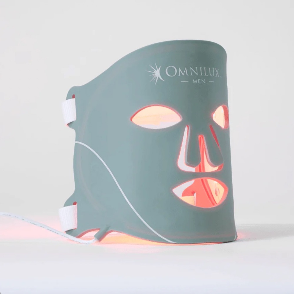 Omnilux Men LED Face Mask - Gray